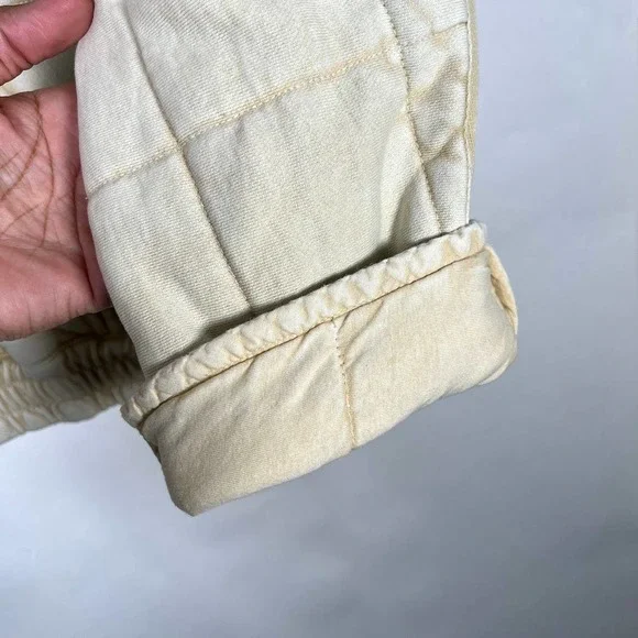 Free People dolman quilted jacket in vanilla cream size XS - Picture 9 of 16